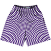 Warped Checkerboard Lacrosse Shorts Made In USA by Tribe Lacrosse