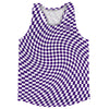 Warped Checkerboard Running Track Tops Made In USA by Tribe Lacrosse