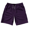 Warped Checkerboard 10" Swim Shorts Made in USA by Tribe Lacrosse