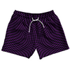 Warped Checkerboard 5" Swim Shorts Made in USA by Tribe Lacrosse