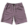 Warped Checkerboard 10" Swim Shorts Made in USA by Tribe Lacrosse