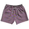 Warped Checkerboard 5" Swim Shorts Made in USA by Tribe Lacrosse