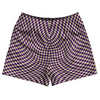 Warped Checkerboard Rugby Shorts Made In USA by Tribe Lacrosse