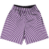 Warped Checkerboard Basketball Practice Shorts Made In USA by Tribe Lacrosse