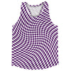 Warped Checkerboard Running Track Tops Made In USA by Tribe Lacrosse