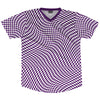 Warped Checkerboard Soccer Jersey Made In USA by Tribe Lacrosse