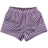 Warped Checkerboard Womens & Girls Sport Shorts End Made In USA by Tribe Lacrosse