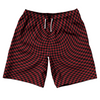 Warped Checkerboard 10" Swim Shorts Made in USA by Tribe Lacrosse