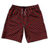 Warped Checkerboard 10" Swim Shorts Made in USA by Tribe Lacrosse