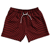 Warped Checkerboard 5" Swim Shorts Made in USA by Tribe Lacrosse