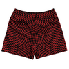 Warped Checkerboard Rugby Shorts Made In USA by Tribe Lacrosse