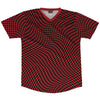 Warped Checkerboard Soccer Jersey Made In USA by Tribe Lacrosse