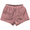 Warped Checkerboard Womens & Girls Sport Shorts End Made In USA by Tribe Lacrosse