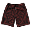 Warped Checkerboard 10" Swim Shorts Made in USA by Tribe Lacrosse