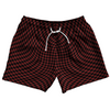 Warped Checkerboard 5" Swim Shorts Made in USA by Tribe Lacrosse