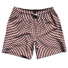 Warped Checkerboard Swim Shorts 7" Made in USA by Tribe Lacrosse