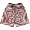 Warped Checkerboard Lacrosse Shorts Made In USA by Tribe Lacrosse