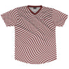 Warped Checkerboard Soccer Jersey Made In USA by Tribe Lacrosse