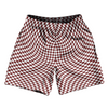 Warped Checkerboard Soccer Shorts Made In USA by Tribe Lacrosse