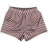 Warped Checkerboard Womens & Girls Sport Shorts End Made In USA by Tribe Lacrosse