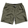 Warped Checkerboard Swim Shorts 7" Made in USA by Tribe Lacrosse