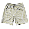 Warped Checkerboard 10" Swim Shorts Made in USA by Tribe Lacrosse