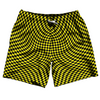 Warped Checkerboard Swim Shorts 7" Made in USA by Tribe Lacrosse