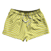 Warped Checkerboard 2.5" Swim Shorts Made in USA by Tribe Lacrosse