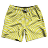 Warped Checkerboard Swim Shorts 7" Made in USA by Tribe Lacrosse