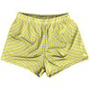 Warped Checkerboard Womens & Girls Sport Shorts End Made In USA by Tribe Lacrosse