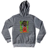 We Goin Sizzler White Men Basketball Tri-Blend Hoodie by Tribe Lacrosse