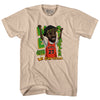 We Goin Sizzler White Men Basketball Adult Cotton T-shirt by Tribe Lacrosse