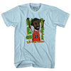 We Goin Sizzler White Men Basketball Adult Cotton T-shirt by Tribe Lacrosse