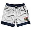 West Virginia US State Flag Swim Shorts 7" Made in USA by Tribe Lacrosse