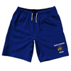 Wisconsin US State Flag 10" Swim Shorts Made in USA by Tribe Lacrosse
