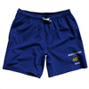 Wisconsin US State Flag Swim Shorts 7" Made in USA by Tribe Lacrosse