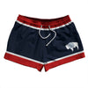 Wyoming US State Flag 2.5" Swim Shorts Made in USA by Tribe Lacrosse