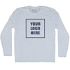 Your Logo Here Adult Tri-Blend Long Sleeve T-shirt by Tribe Lacrosse