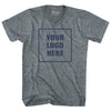 Your Logo Here Adult Tri-Blend V-neck T-shirt by Tribe Lacrosse