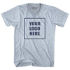 Your Logo Here Adult Tri-Blend V-neck T-shirt by Tribe Lacrosse
