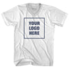 Your Logo Here Adult Tri-Blend V-neck T-shirt by Tribe Lacrosse