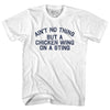 Ain't No Thing But A Chicken Wing On A Sting Youth Cotton T-shirt Tribe Lacrosse