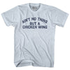 Ain't No Thing But A Chicken Wing Adult Tri-Blend T-shirt Tribe Lacrosse