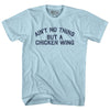 Ain't No Thing But A Chicken Wing Adult Cotton T-shirt Tribe Lacrosse
