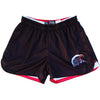 Women's American Flag and Eagle Sublimated Reversible Lacrosse Shorts in Red and Black by Tribe Lacrosse