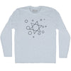Annunaki Sumarian Astrology Adult Tri-Blend Long Sleeve T-shirt by Tribe Lacrosse