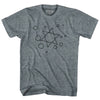 Annunaki Sumarian Astrology Womens Tri-Blend Junior Cut T-Shirt by Tribe Lacrosse