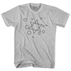 Annunaki Sumarian Astrology Adult Cotton T-shirt by Tribe Lacrosse