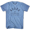 Aruba Anchor Life on the Strand T-shirt in Athletic Blue by Life On the Strand