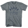 Aruba Anchor Life on the Strand T-shirt in Athletic Grey by Life On the Strand